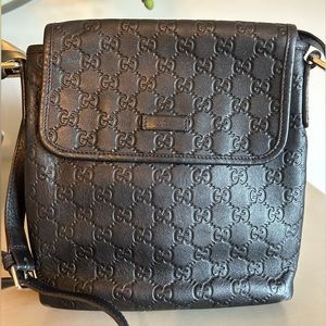Authentic Gucci Leather Crossbody